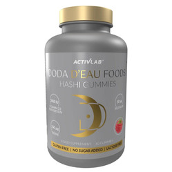 Activlab DODA D'EAU FOODS Hashi Gummies 60 żelek smak malina