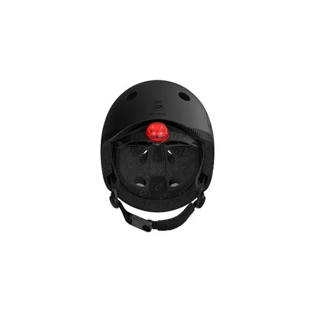 SCOOTANDRIDE Kask M-L dla starszych dzieci i nastolatków Black
