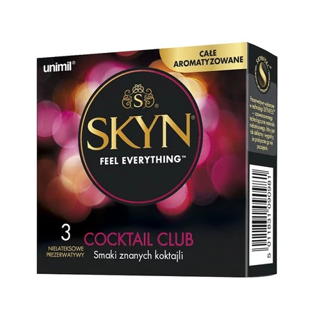 Skyn Cocktail Club nielateksowe prezerwatywy 3szt