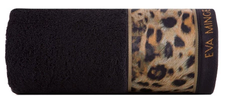 Ręcznik Eva 23 70 x 140 cm, Czarny