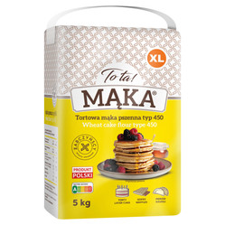 ToTa! Mąka pszenna tortowa typ 450 - 5 kg