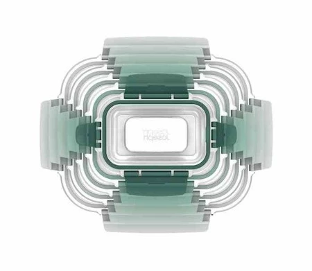JJ - Zestaw 5 pojemników, Nest™ Lock Sage