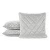 POSZEWKA VELVET 27 45 X 45 CM SREBRNY