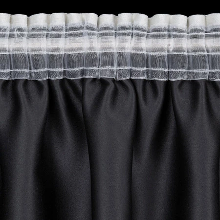 Zasłona gotowa Selina na Taśmie 140 x 270 cm, Ciemnobeżowy