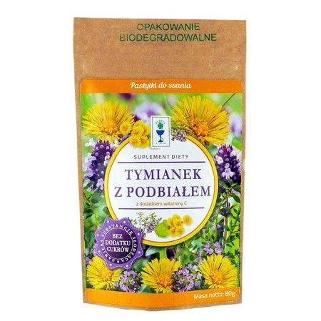 Planta-Lek − Tymianek z podbiałem, karmelki − 80 g