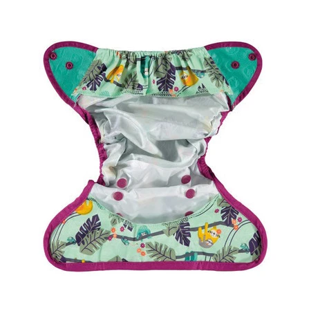 Close, Wodoodporny otulacz dla dzieci zapinany na napy, Lenwiec