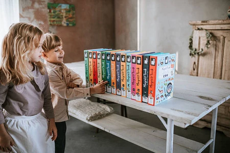 Janod Magnetyczna układanka Świat baśni Magnetibook 3-8 lat