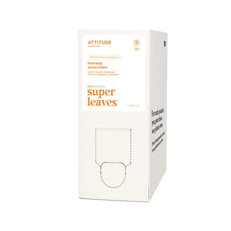 Attitude, Mydło do rąk, Orange Leaves, 2L