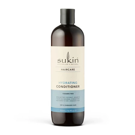  Sukin, Odżywka nawilżająca do włosów suchych i normalnych Hydrating Conditioner, 500ml