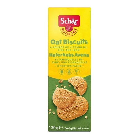 Schar - Ciastka owsiane Avena bezglutenowe - 130 g