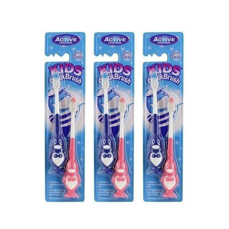 Zestaw: 3x Beauty Formulas Szczoteczka Active Kids Quick 3-6