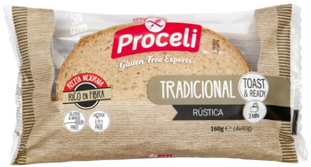 PROCELI Chleb tradycyjny bezglutenowe 160 g