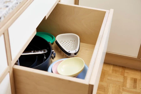 Joseph Joseph Durszlak mini ze składanym uchwytem Droplet