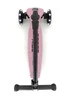 SCOOTANDRIDE Highwaykick 3 LED Hulajnoga składana ze świecącymi kółkami 3+ Rose