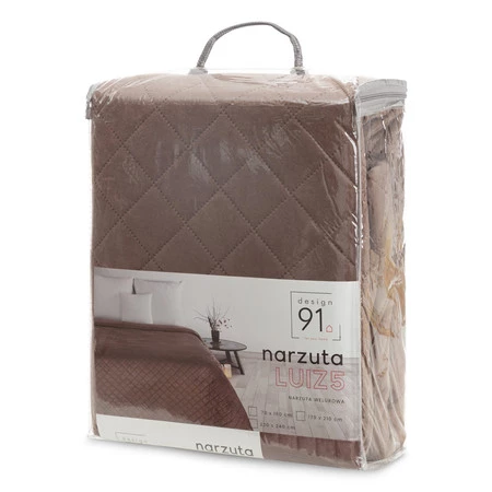 NARZUTA D91 LUIZ 5 220 X 240 CM CIEMNOBEŻOWY