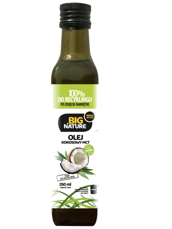 Big Nature Olej kokosowy MCT 250 ml