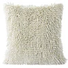 POSZEWKA SHAGGY 2 40 X 40 CM KREMOWY