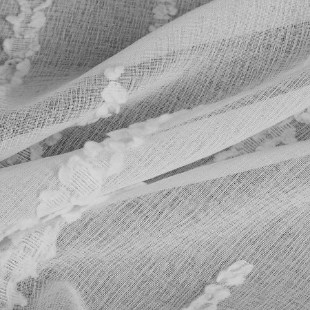 ZASŁONA GOTOWA ALENI 140 X 250 CM SREBRNY