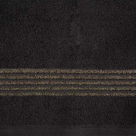 Ręcznik Lila (11), 70 x 140 cm, Czarny
