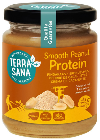 TERRASANA KREM PROTEINOWY Z ORZESZKÓW ZIEMNYCH BIO 250 g