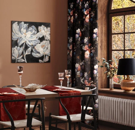 OBRUS BLINK 14 35 X 140 CM CEGLASTY