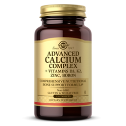 Solgar Advanced Calcium Complex (D3 + K2 + Zinc + Boron) 120 tabl.