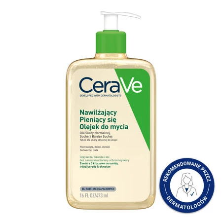 CERAVE Nawilżający olejek do mycia 473ml