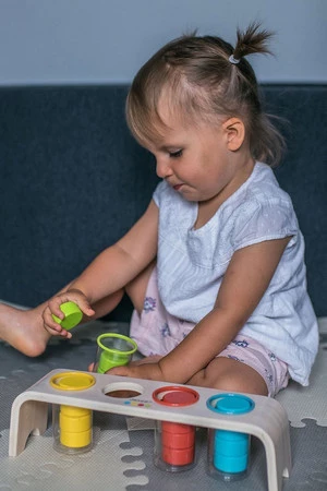 Janod Drewniana układanka Sortowanie kolorów Essentiel