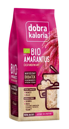 Amarantus ekspandowany  BIO 120 g