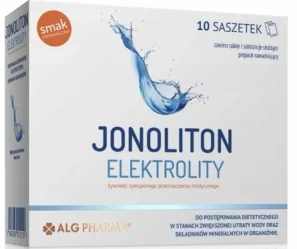 Alg Pharma JONOLITON elektrolity ŻSPM 10 saszetek  smak pomarańcza