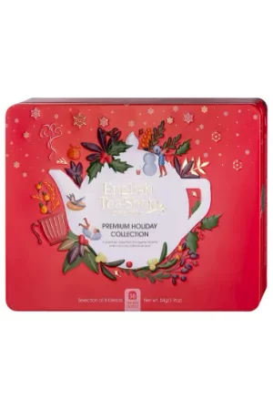 English Tea ShopRED TIN - Zestaw ekologicznych herbat i herbatek 6 smaków - 36 sasz.