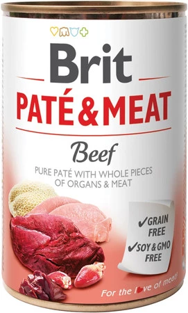 BRIT Paté / Meat Beef WOŁOWINA 400g