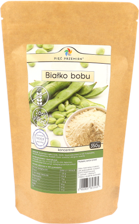 PIĘĆ PRZEMIAN Białko bobu koncentrat 350g