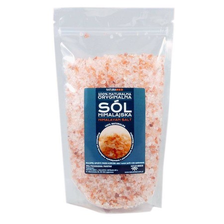 NATURAMED Sól himalajska GRUBA 1kg (różowa)