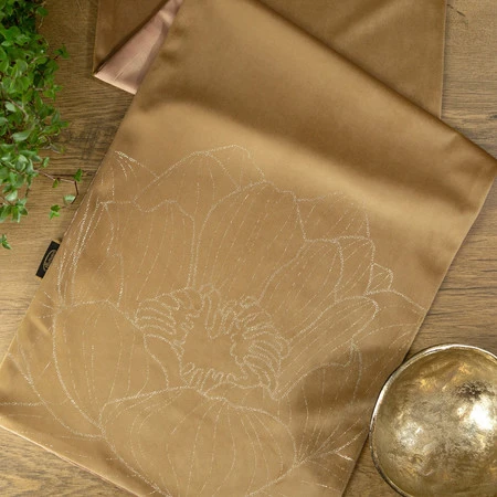 OBRUS BLINK 13 35 X 220 CM MIODOWY