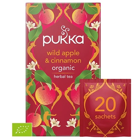 Pukka — Wild Apple Cinnamon, organiczna herbata — x20