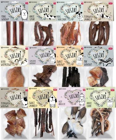 PAKA ZWIERZAKA Suszki Kurze Szyjki 100g