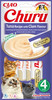 INABA Cat Churu Tuna Clam Krem Tuńczyk Małże 4x14g