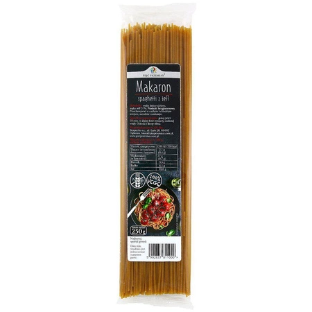 PIĘĆ PRZEMIAN Makaron spaghetti z teff 250g