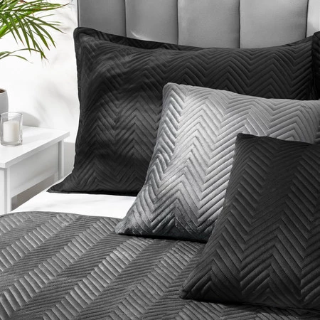 Poszewka Sofia 50 x 70 cm, Czarny