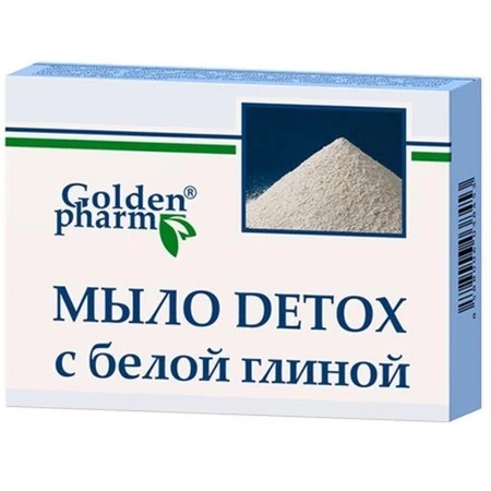 Golden Pharm Mydło w kostce z białą glinką 70 g