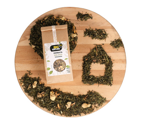 Big Nature Herbata Zielona Rodzinna 100 g