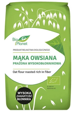 BIO PLANET Mąka owsiana wysokobiałkowa BIO 400g