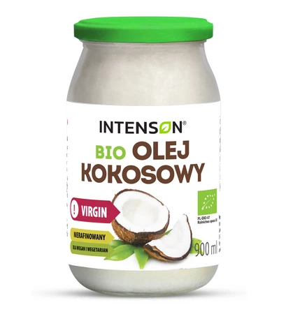 Intenson Bio Olej Kokosowy Virgin 900 ml