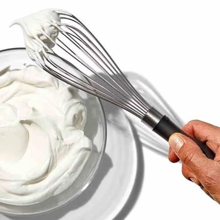 OXO-Trzepaczka stalowa, czarna, STL