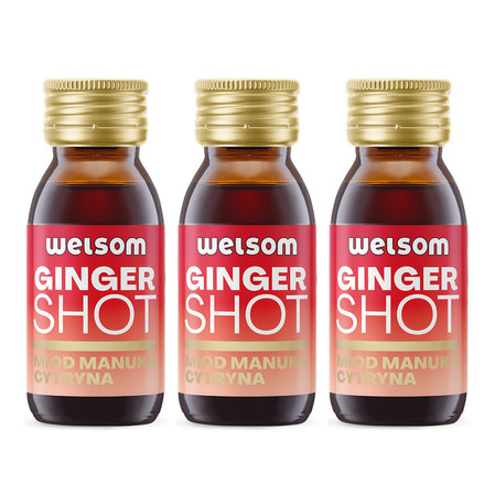 Zestaw: 3x Welsom Ginger Manuka 60 ml