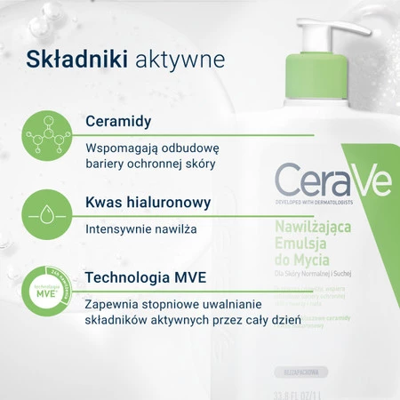 Cerave nawilżająca emulsja do mycia 236 ml