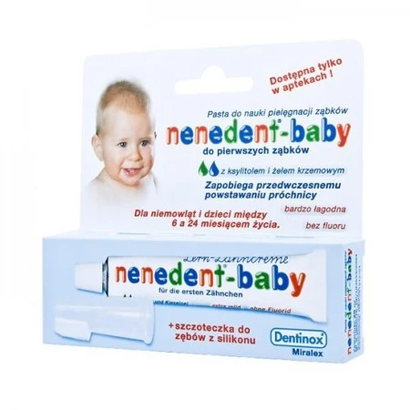 Nenedent baby pasta 20 ml + szczoteczka do zębów