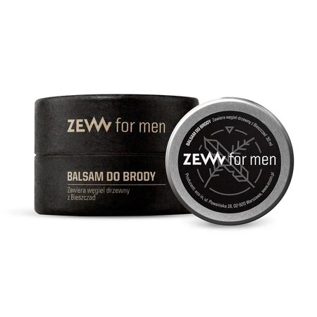 Balsam do brody z węglem drzewnym 30ml