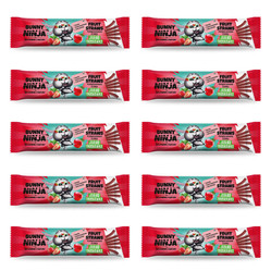Zestaw 10x Fruit Straws przekąska owocowa o smaku jabłko-truskawka 16 g